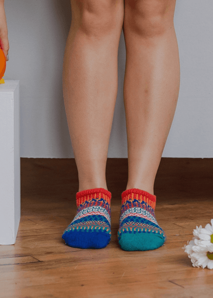 CAYANNE Knitted Ankle Socks Made in USA