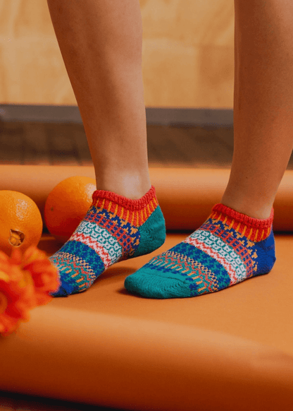 CAYANNE Knitted Ankle Socks Made in USA