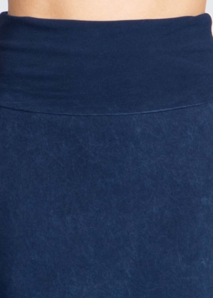 American Cotton Maxi Skirt (Blue)