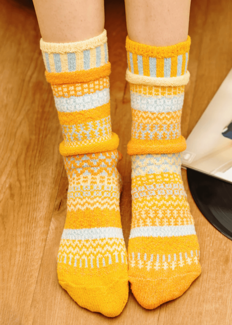 CLEMENTINE Knitted Crew Socks