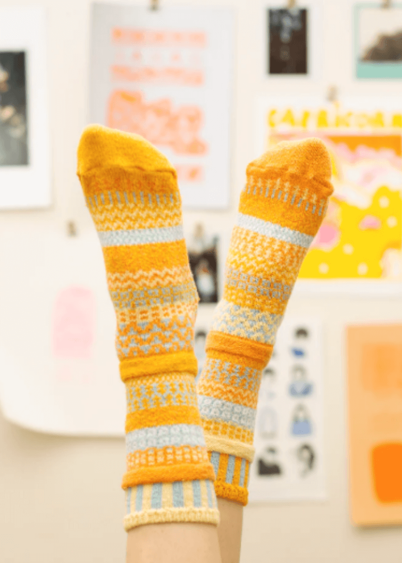 CLEMENTINE Knitted Crew Socks