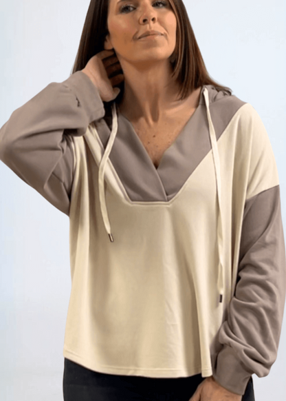 Color Block Hoodie - CLEARANCE FINAL SALE