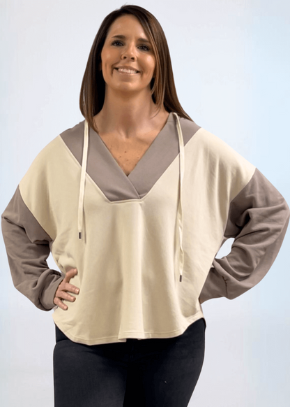 Color Block Hoodie - CLEARANCE FINAL SALE