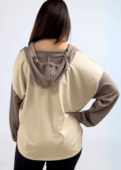 Color Block Hoodie - CLEARANCE FINAL SALE