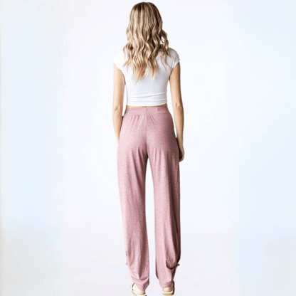 Boho Vibes Tie Hem Pants CLEARANCE FINAL SALE