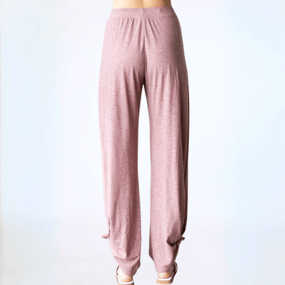 Boho Vibes Tie Hem Pants CLEARANCE FINAL SALE
