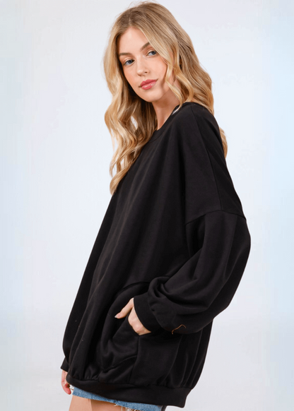 Cozy Convenient Pocket Sweatshirt - CLEARANCE FINAL SALE