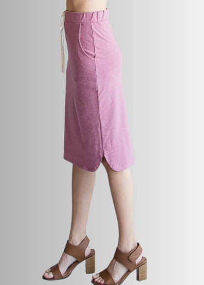 Casual Cotton Skirt Made in USA