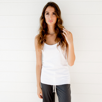 Sleepaholik Any Time & All the Time Cotton Tank Top - Clearance Final Sale
