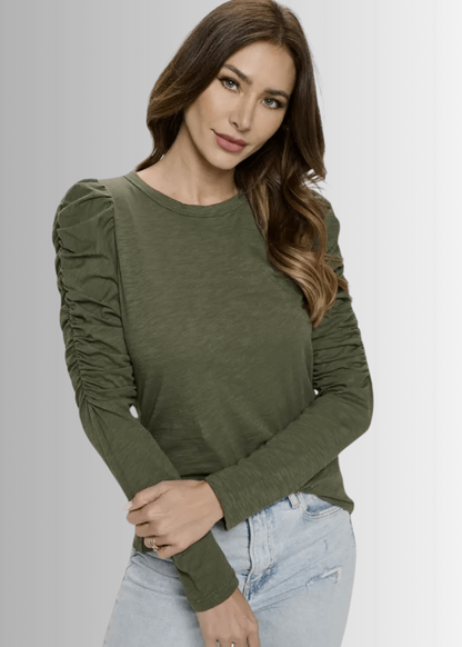 Above the Rest Cotton Puff Sleeve