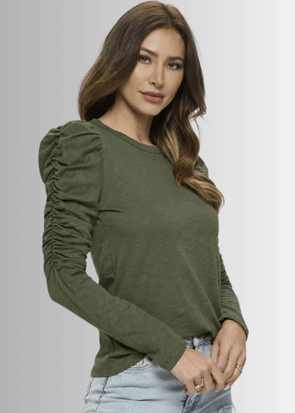 Above the Rest Cotton Puff Sleeve