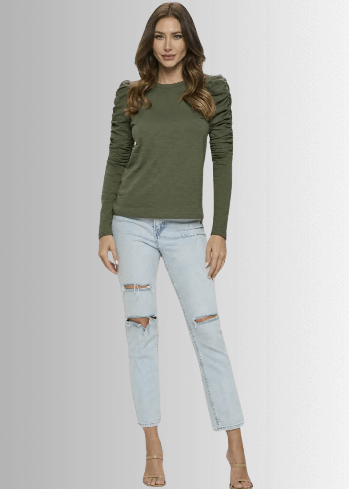 Above the Rest Cotton Puff Sleeve