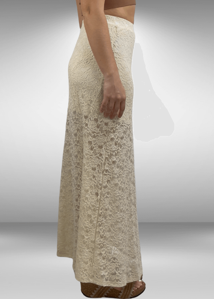 Yellowstone Lace Maxi Skirt