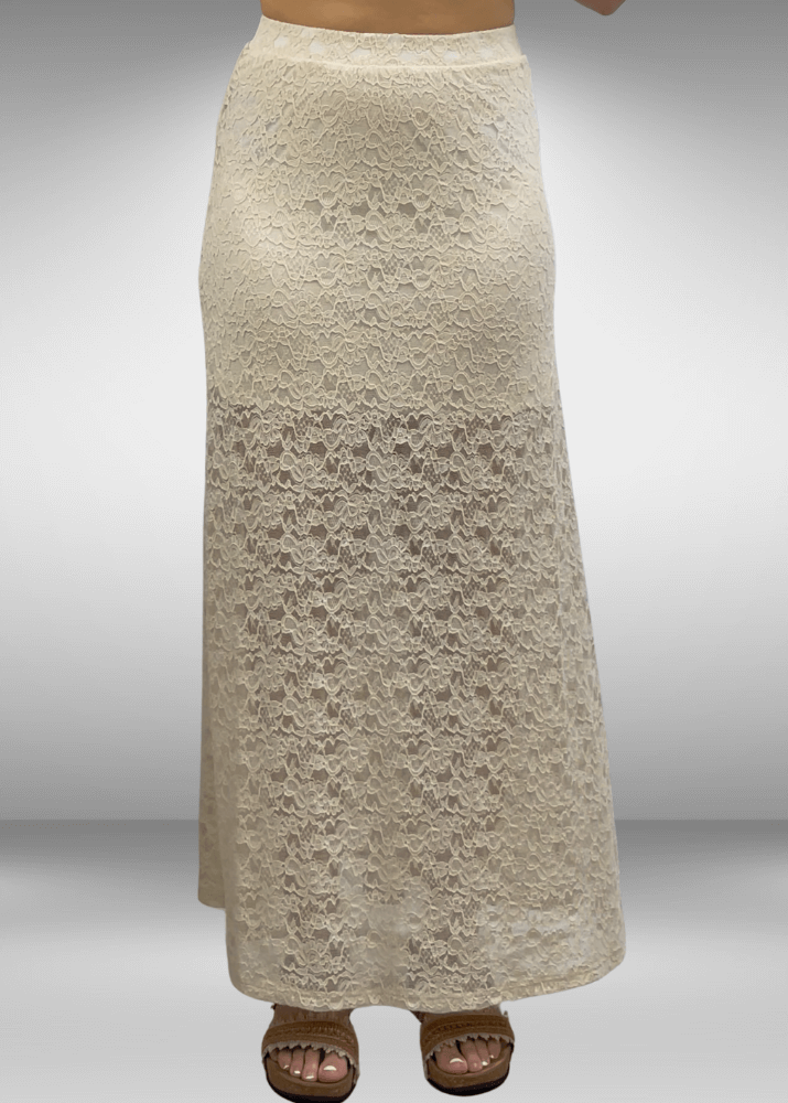 Yellowstone Lace Maxi Skirt