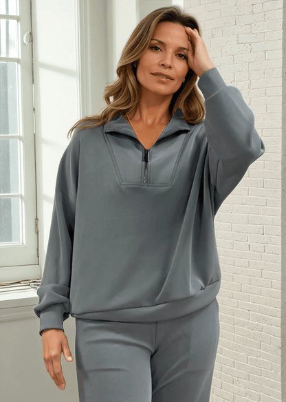 Katlyn Dreamy Soft Half Zip Front Pullover