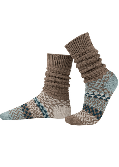 DRIFTWOOD Knitted Fusion Slouch Socks