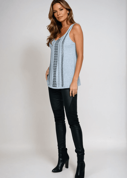 Dylan Studded Statement Tank