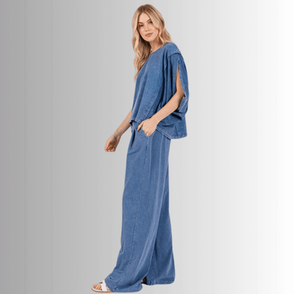 Ella Garment Dyed French Terry Set
