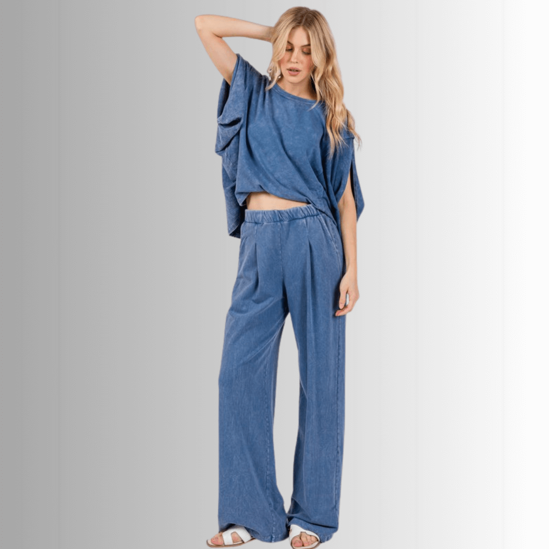 Ella Garment Dyed French Terry Set