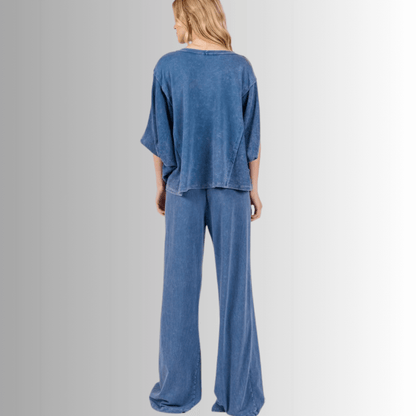 Ella Garment Dyed French Terry Set