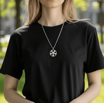 LOVE Shining Heart Necklace - Sterling Silver