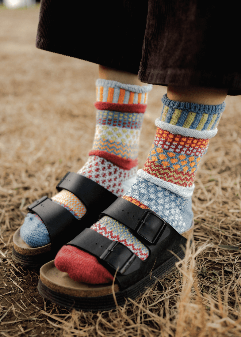 FIG Knitted Crew Socks