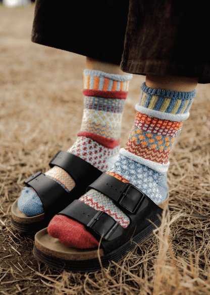 FIG Knitted Crew Socks