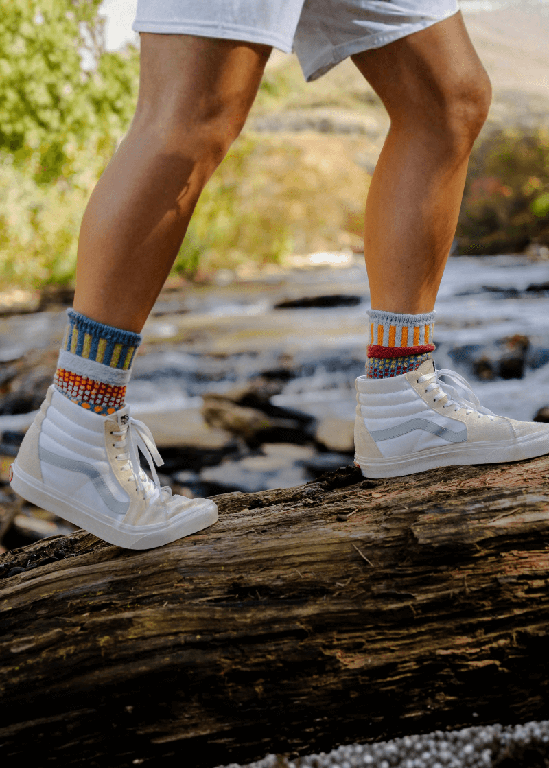 FIG Knitted Crew Socks