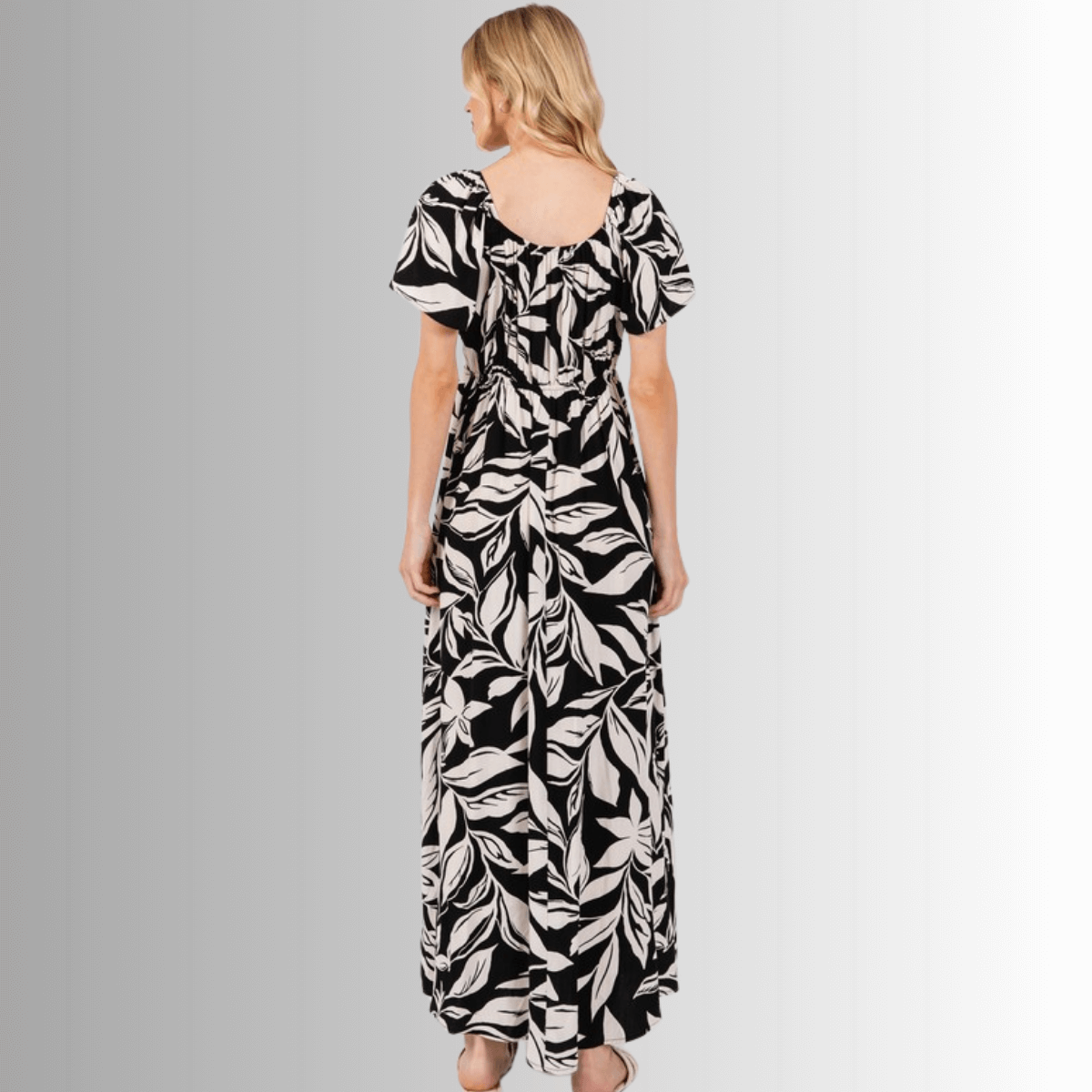 A Bit of Flare Maxi Dress