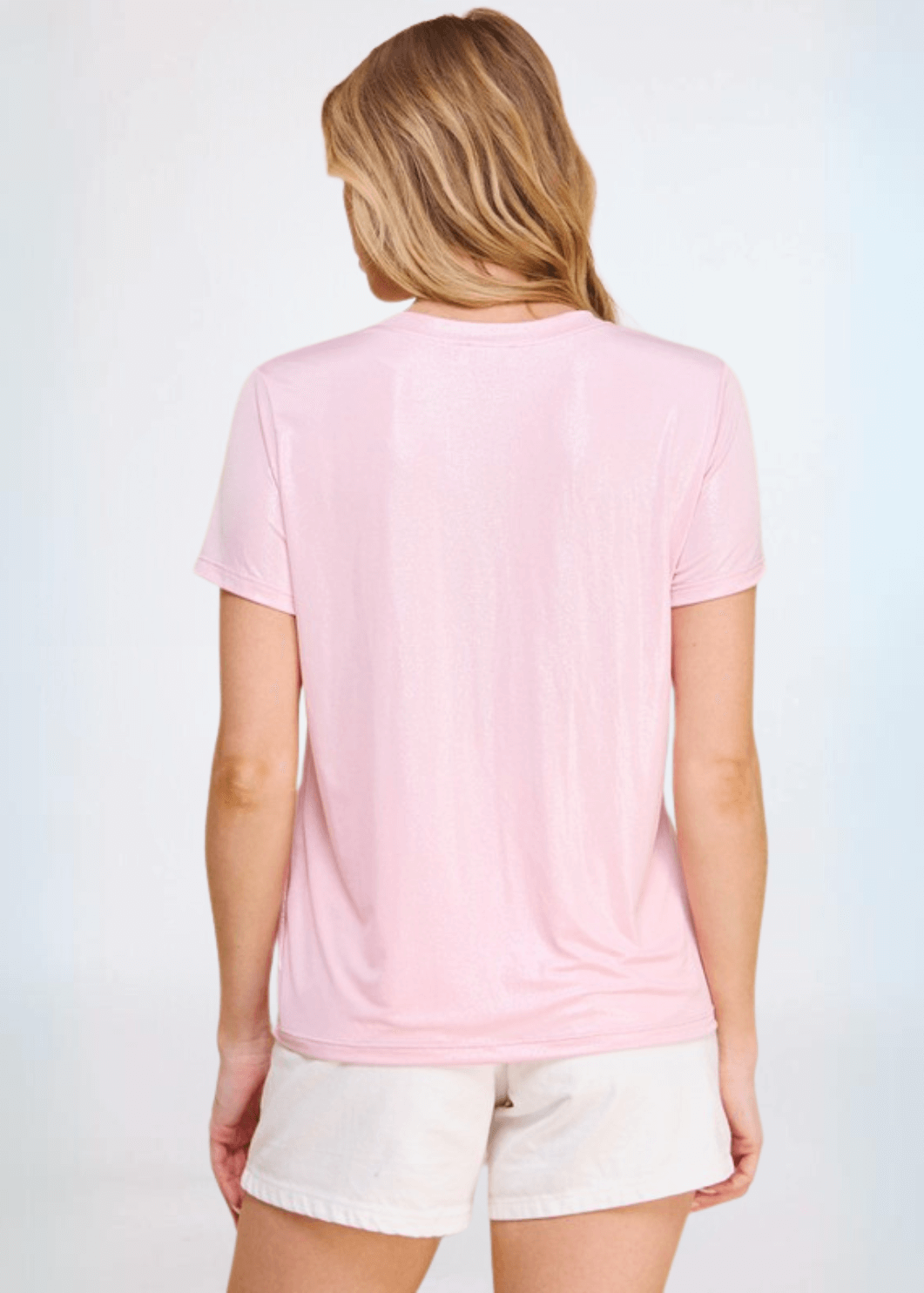 Shiny Foil Tee CLEARANCE FINAL SALE