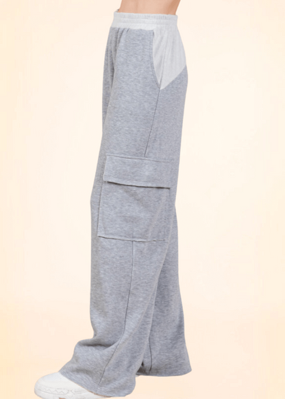Gia French Terry Cargo Sweats Made in USA