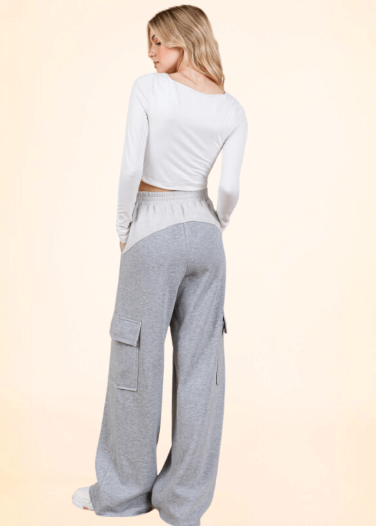 Gia French Terry Cargo Sweats Made in USA