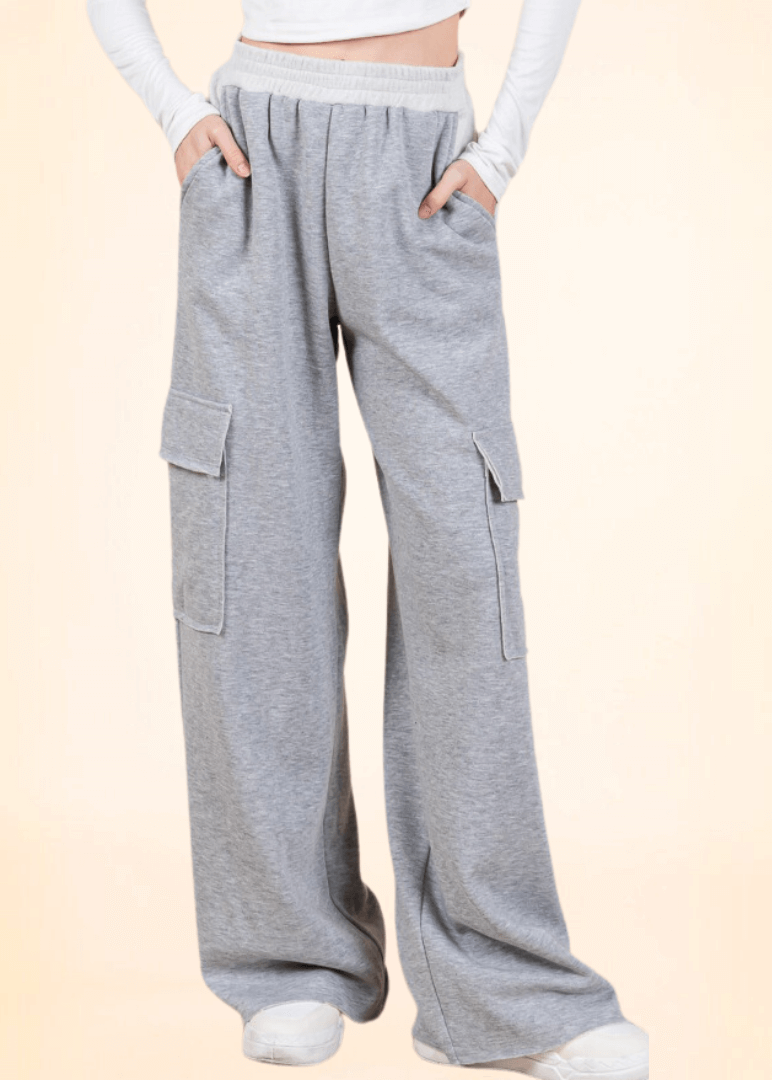Gia French Terry Cargo Sweats Made in USA