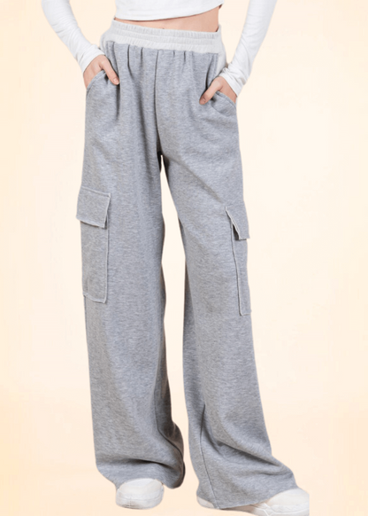 Gia French Terry Cargo Sweats Made in USA