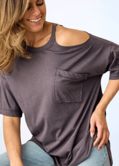 Casual Mood Cotton Tee Made in USA