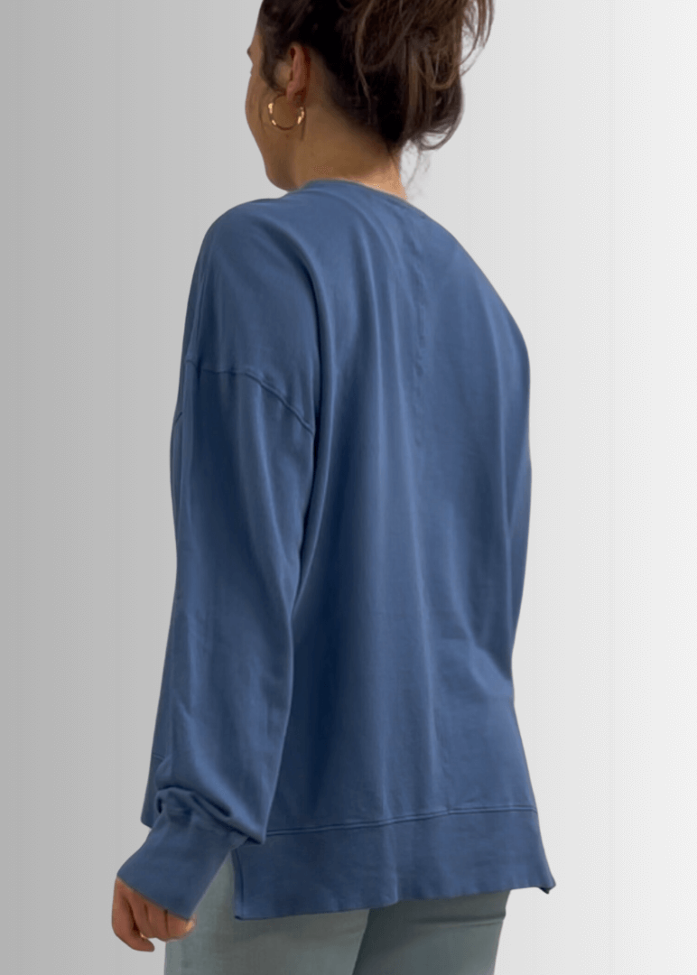Tessa Lightweight French Terry Sweatshirt