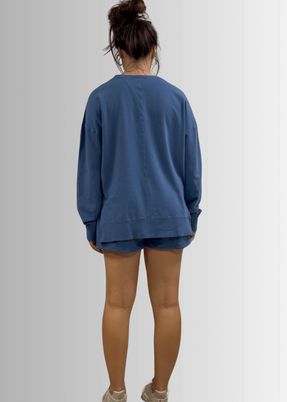 Tessa Lightweight French Terry Sweatshirt