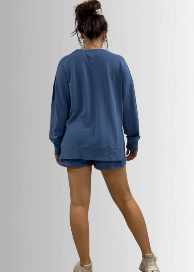 Tessa Lightweight French Terry Sweatshirt