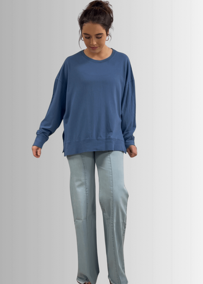Tessa Lightweight French Terry Sweatshirt