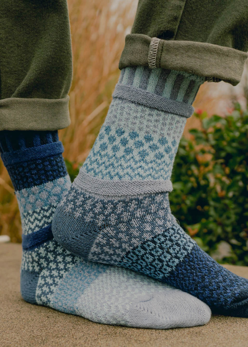 Horizon Knitted Crew Socks