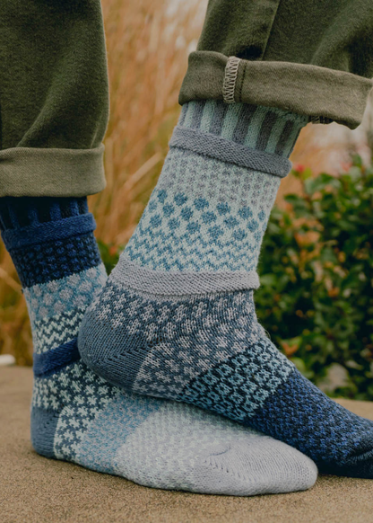 Horizon Knitted Crew Socks