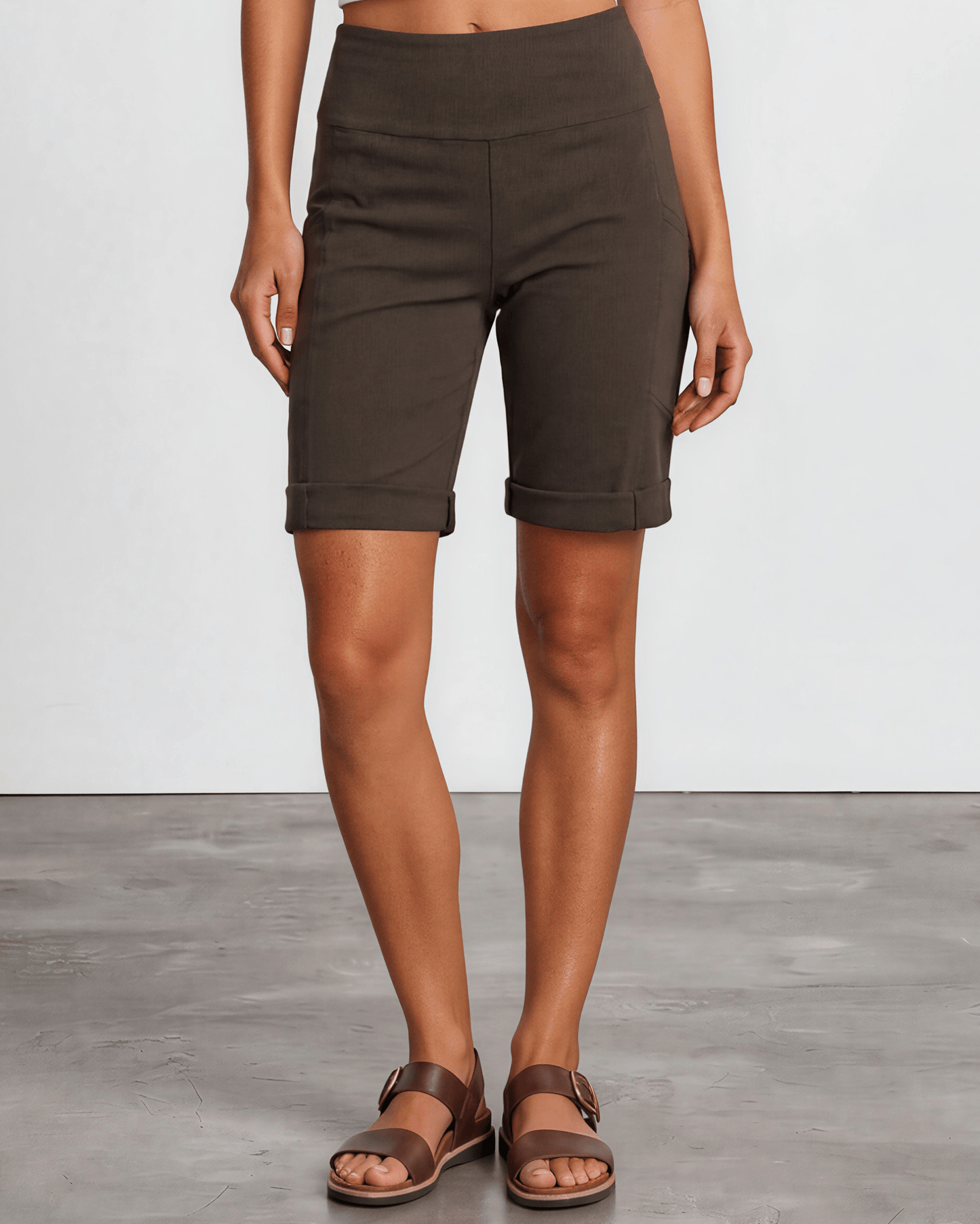 Hilton Head Hybrid Shorts (Dark Moss Green)