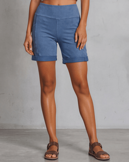 Hilton Head Hybrid Shorts (Light Denim)