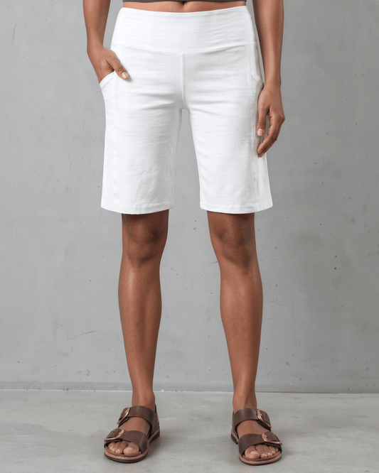 Hilton Head Hybrid Shorts (White)