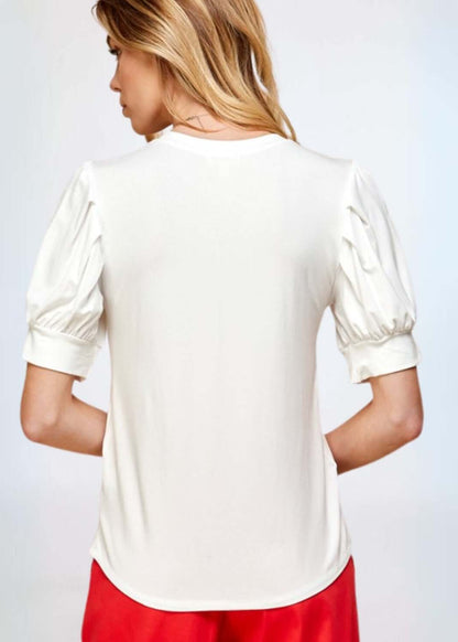 Ally Puff Sleeve Top CLEARANCE FINAL SALE