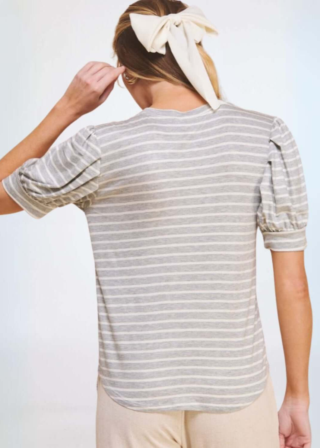Ally Puff Sleeve Top CLEARANCE FINAL SALE