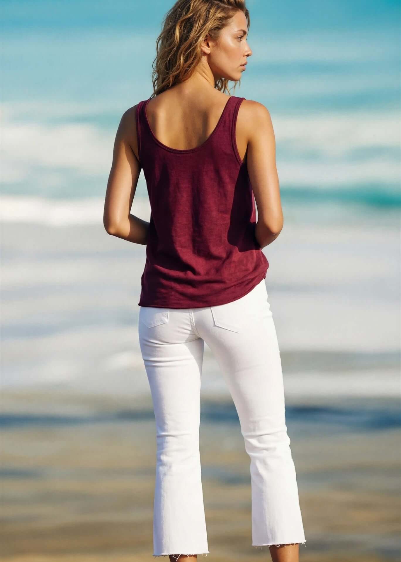Sunset Premium Cotton Tank Top