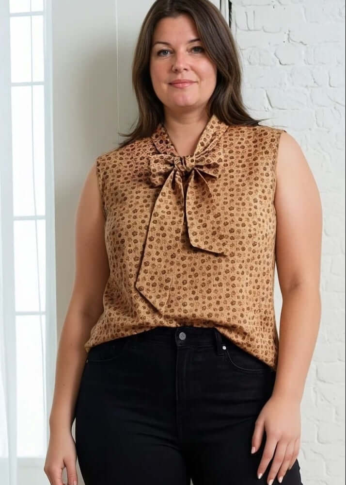 Paw Print Bow Top