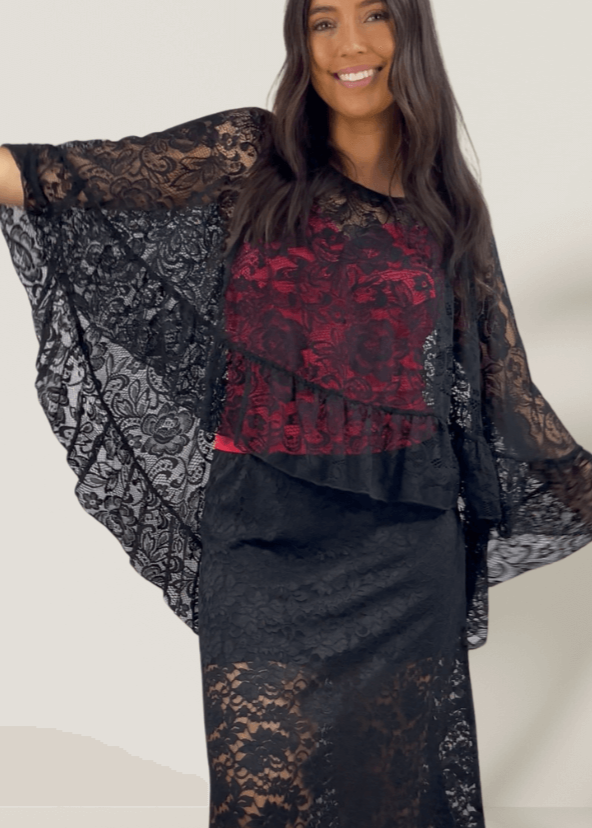 Yellowstone Lace Maxi Skirt