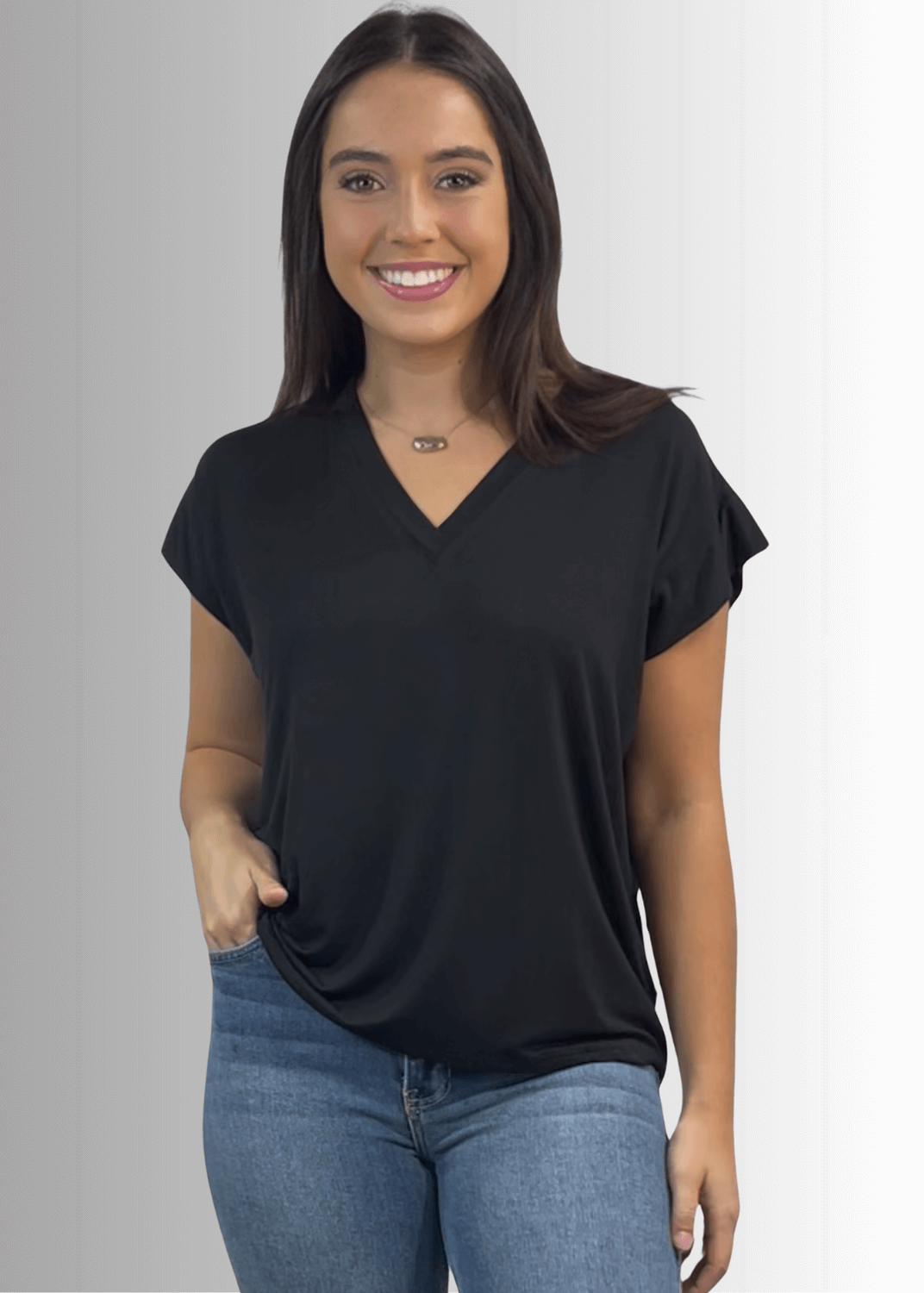Hei V-Neck Tee